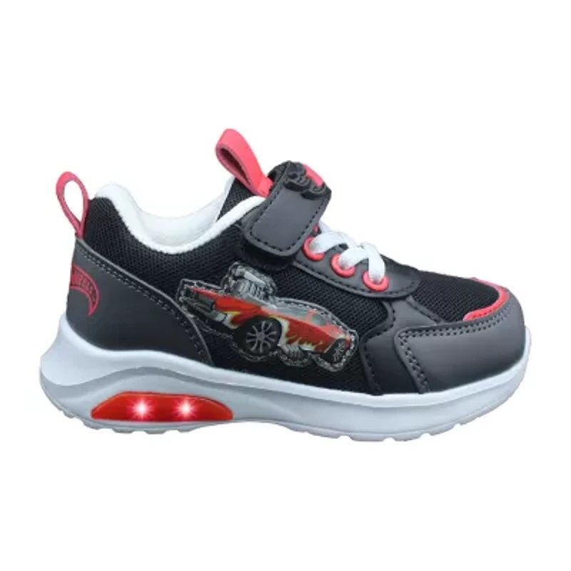 Hot Wheels Boys Light-Up Sneakers