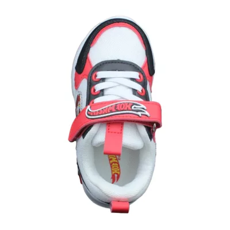 Hot Wheels Boys Light-Up Sneakers