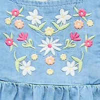 Okie Dokie Baby Girls Sleeveless Romper