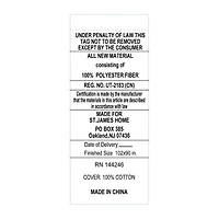 Waverly Luxe Cotton Cover Down Alternative Comforter