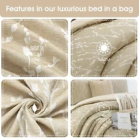 Stratford Park Lileas 6-pc. Floral Lightweight Comforter Set