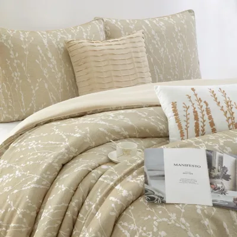 Stratford Park Lileas 6-pc. Floral Lightweight Comforter Set