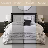 Stratford Park Sheena 7-pc. Geometric Lightweight Comforter Set