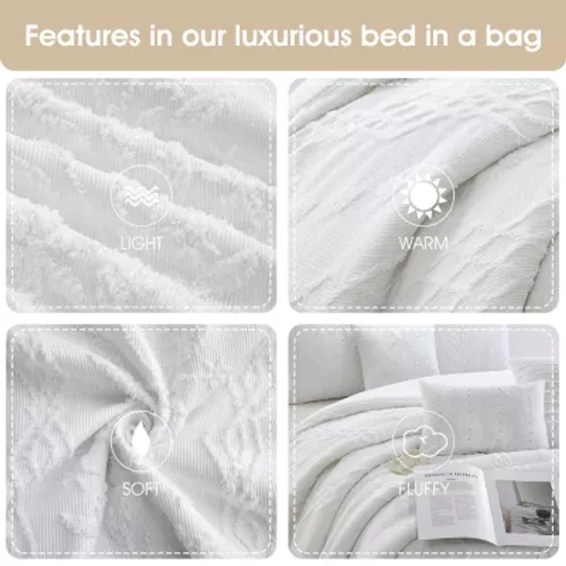 Stratford Park Keltie 7-pc. Geometric Lightweight Comforter Set