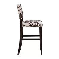 Sante Fe Upholstered Nailhead Barstool with Back