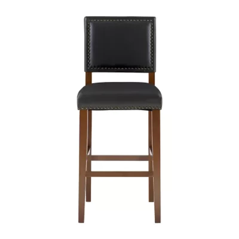 Archer Upholstered Barstool with Back
