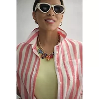 Bijoux Bar Womens 18 Inch Statement Necklace