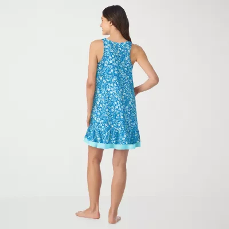 Cuddl Duds Womens Sleeveless Scoop Neck Chemise