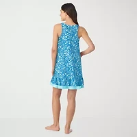 Cuddl Duds Womens Sleeveless Scoop Neck Chemise
