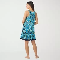 Cuddl Duds Womens Sleeveless Scoop Neck Chemise