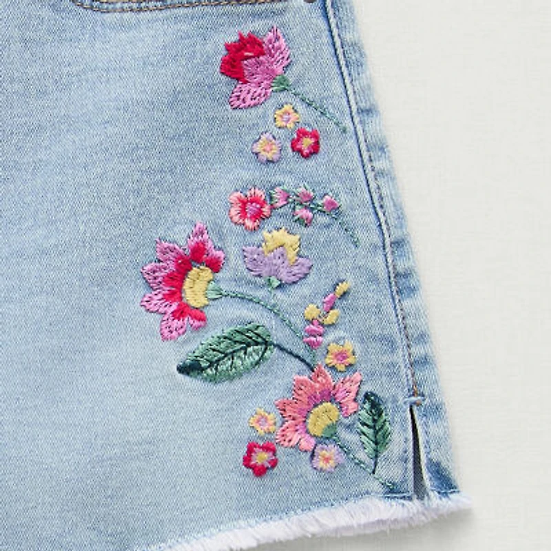 Vanilla Star Big Kid Girls Denim Short