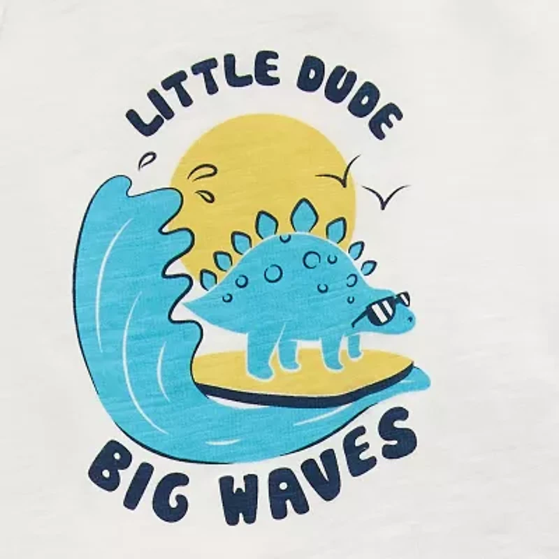 Okie Dokie Baby Boys 2-pc. Short Set