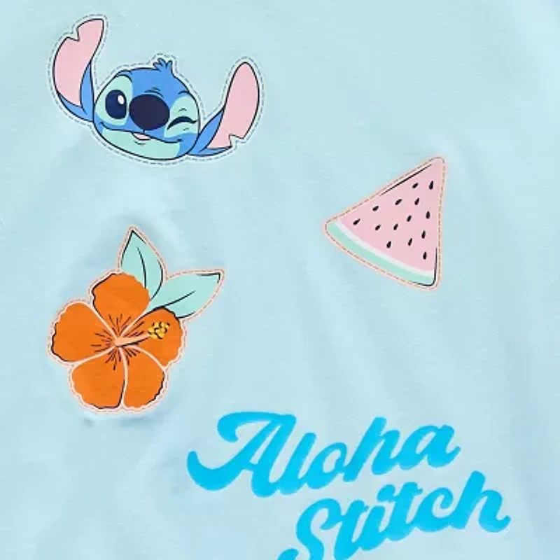 Disney Collection Little & Big Kid Girls Lilo Stitch Skort Set