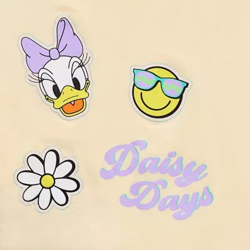 Disney Collection Little & Big Kid Girls Daisy Duck Skort Set