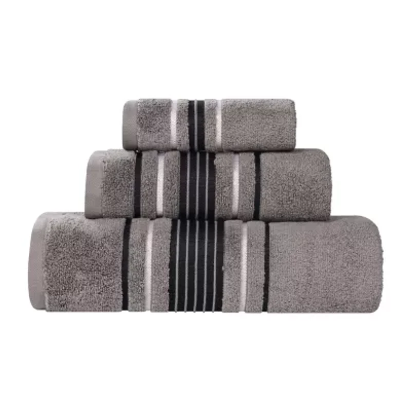 SUPERIOR® Sadie Zero Twist Solid Cotton 3-pc. Quick Dry Bath Towel Set