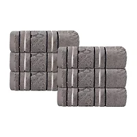 SUPERIOR® Sadie Zero Twist Jacquard Cotton 6-pc. Quick Dry Bath Towel Set