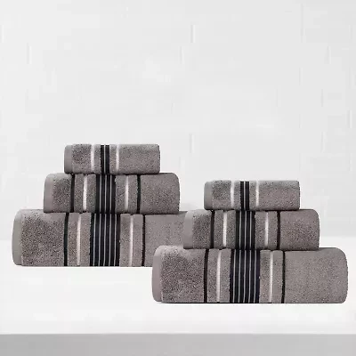 SUPERIOR® Sadie Zero Twist Solid Cotton 6-pc. Quick Dry Bath Towel Set