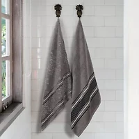 SUPERIOR® Sadie Zero Twist Jacquard Solid Cotton 2-pc. Bath Sheet