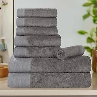 SUPERIOR® Sera Hypoallergenic Rayon From  Bamboo 8-pc. Bath Towel Set