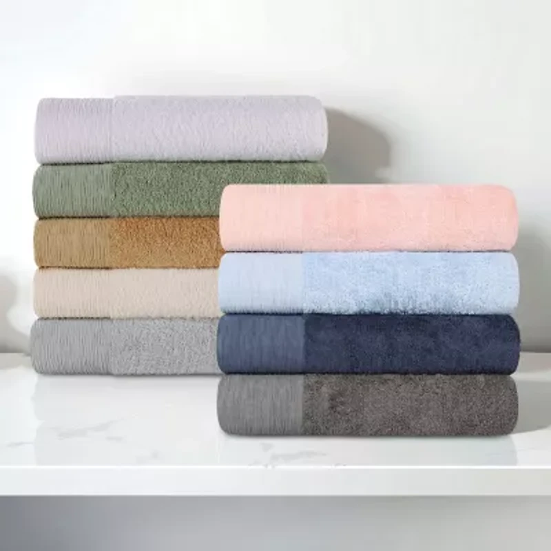 SUPERIOR® Sera Hypoallergenic Rayon From Bamboo -pc. Bath Towel Set