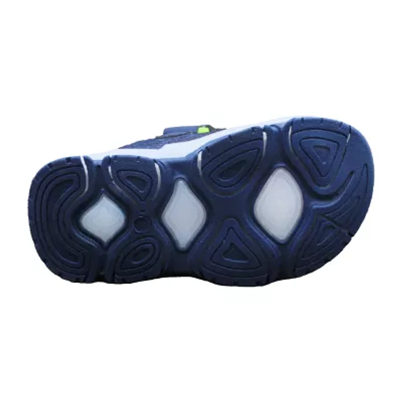 Hot Wheels Boys Adjustable Strap Footbed Sandals