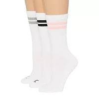 Xersion Womens 3 Pair Crew Socks