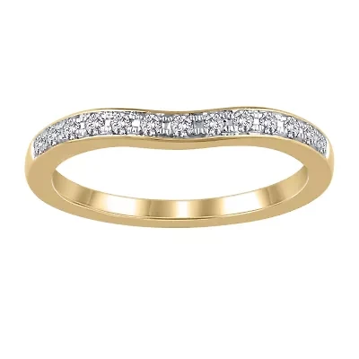 Womens / CT. T.W. Natural White Diamond 14K Gold Ring Enhancer