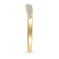 Womens / CT. T.W. Natural White Diamond 14K Gold Ring Enhancer