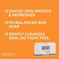 Redken Brew Cleanse Mens Bar soap