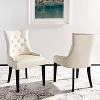 Abby Dining Collection 2-pc. Upholstered Tufted Dining Chair