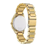 Citizen Drive Womens Gold Tone Stainless Steel Bracelet Watch Em0752-54p