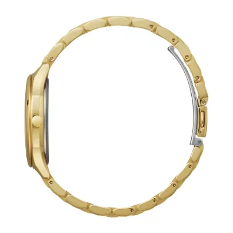 Citizen Drive Womens Gold Tone Stainless Steel Bracelet Watch Em0752-54p