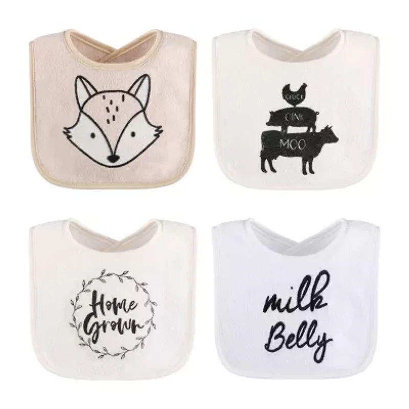The Peanutshell Boys 8-pc. Bib