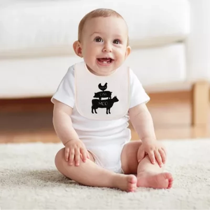 The Peanutshell Boys 8-pc. Bib