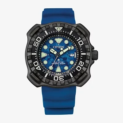 Citizen Promaster Dive Mens Blue Strap Watch Bn0227-09l