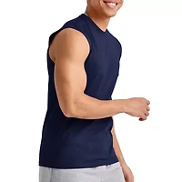 Hanes Mens Crew Neck Sleeveless Active Tank Top
