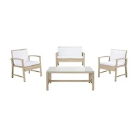 Safavieh 4-pc. Conversation Set Weather Resistant