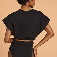 Slick Chicks Women’s Adaptive Short Sleeve V-neck Lounge Top