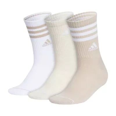 adidas Cushion Womens 3 Pair Crew Socks