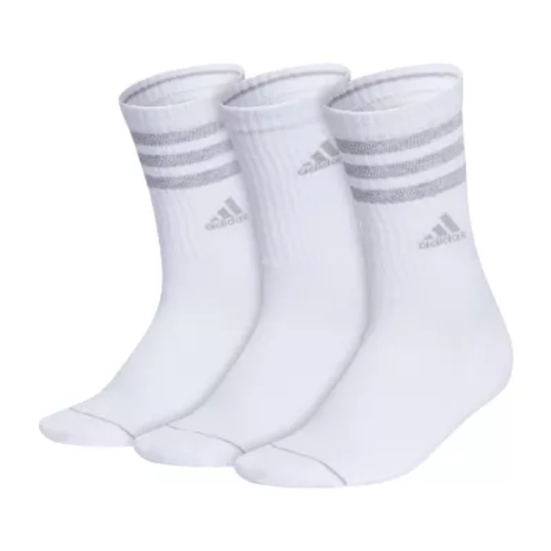 adidas Cushion Womens 3 Pair Crew Socks