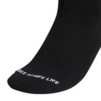 adidas Cushion Sport Womens Multi-Pack 3 Pair Quarter Ankle Socks