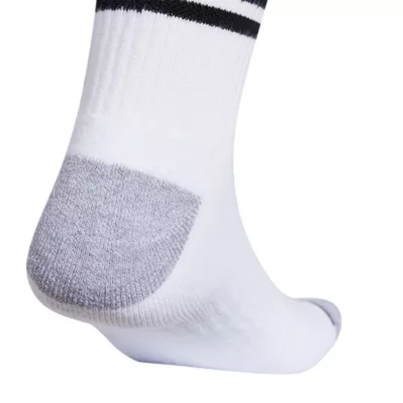 adidas Cushion Mens 3 Pair Quarter Ankle Socks