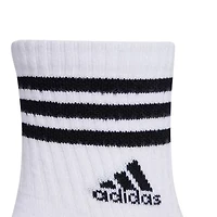 adidas Cushion Mens 3 Pair Quarter Ankle Socks