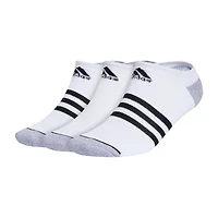 adidas Cushion Mens 3 Pair No Show Socks