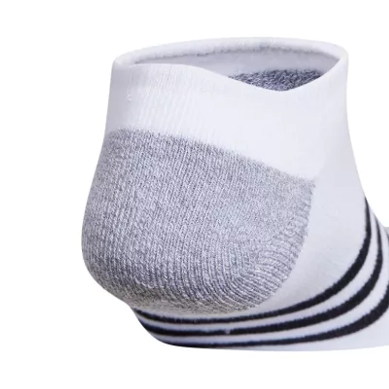 adidas Cushion Mens 3 Pair No Show Socks