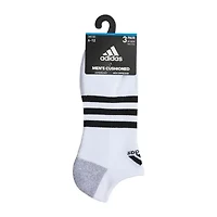 adidas Cushion Mens 3 Pair No Show Socks
