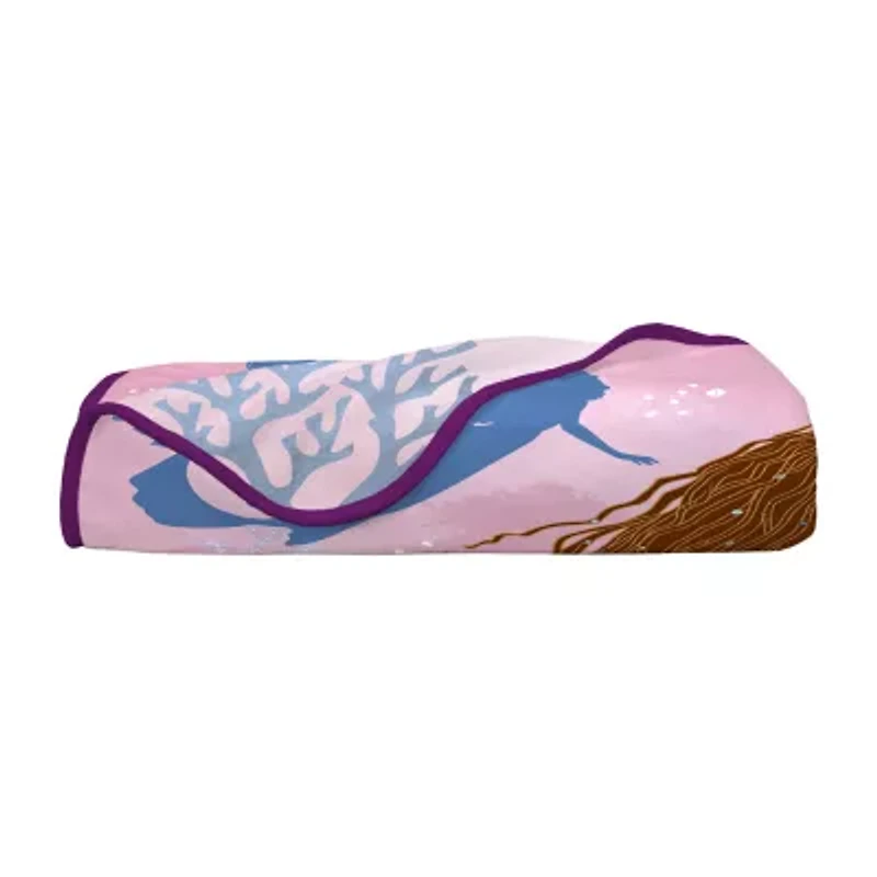Disney Collection The Little Mermaid Lightweight Throw