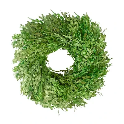 Northlight 15in Green Foliage Wreath