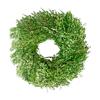 Northlight 15in Green Foliage Wreath