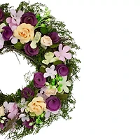 Northlight 14in Berries And Twig  Floral Wreath